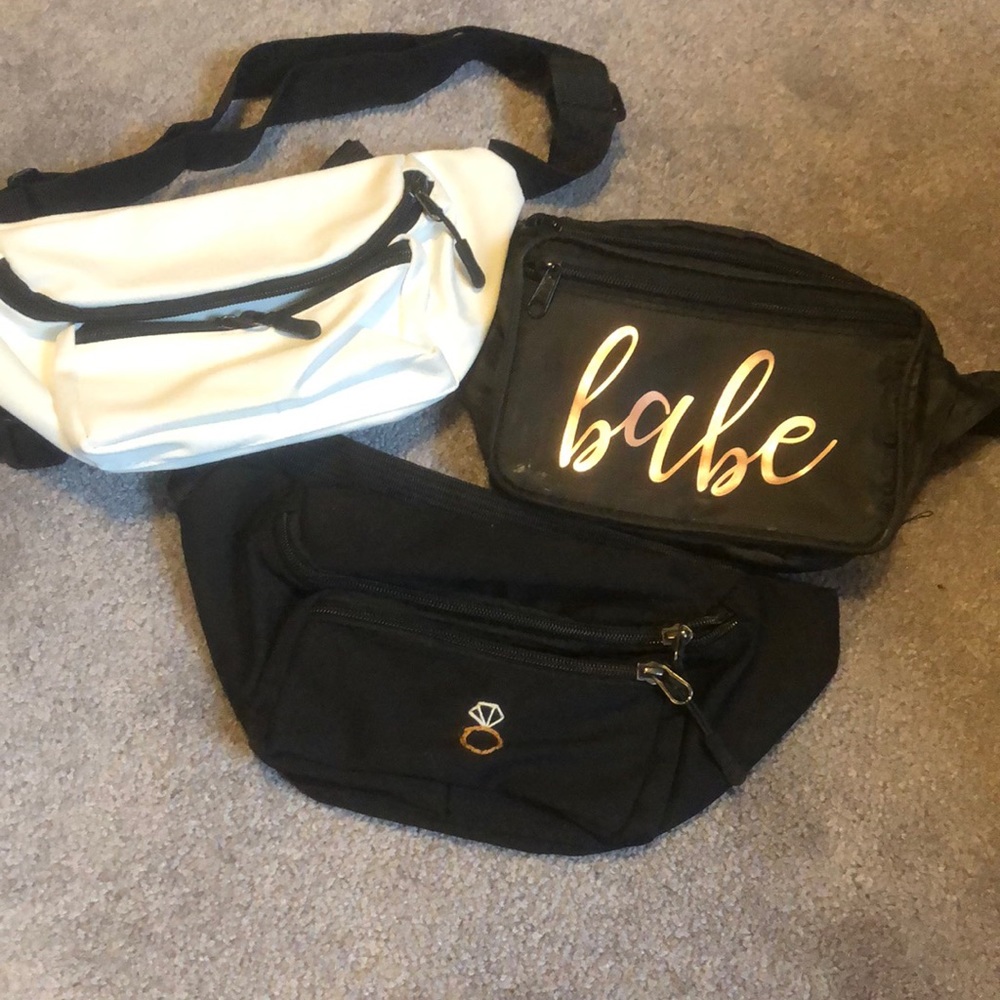3 bachelorette Fanny packs